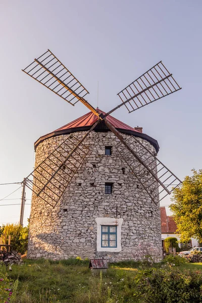 Old Wind Mill Ostrov Macochy Village Moravian Karst Region Czech — Stock Photo, Image
