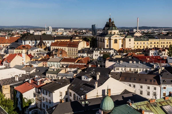 Skyline Old Town Olomouc Tjeckien — Stockfoto