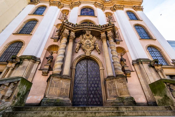 Kerk Van Onze Lieve Vrouw Van Sneeuwen Olomouc Tsjechië — Stockfoto