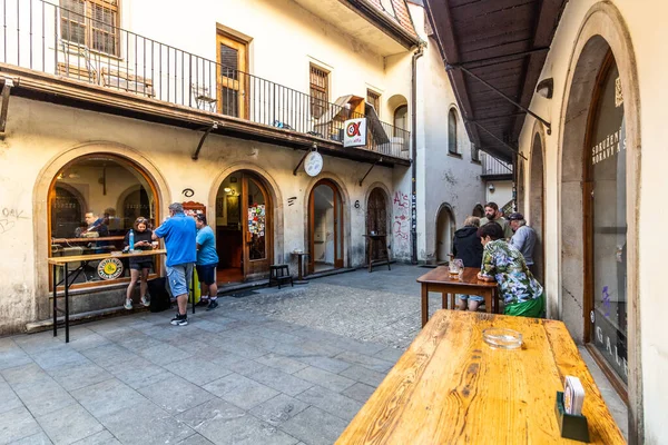 Brno Czechia 2021年9月5日 捷克共和国布尔诺Pivnice Poutnika酒吧 — 图库照片