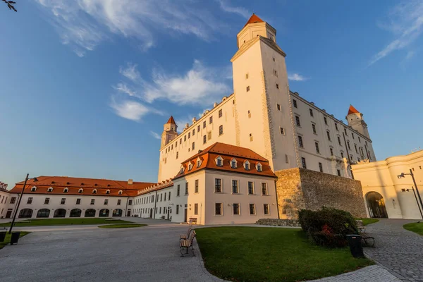 Vista Del Castillo Bratislava Eslovaquia — Foto de Stock