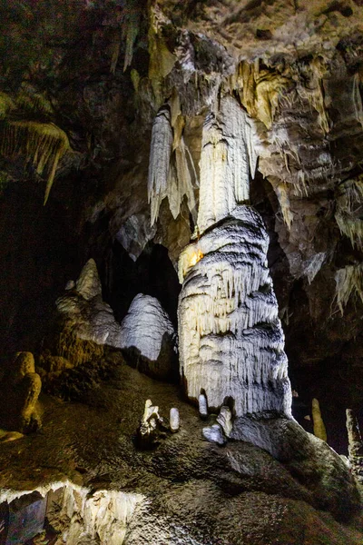 Punkevni Jeskyne Barlang Cseh Köztársaság — Stock Fotó