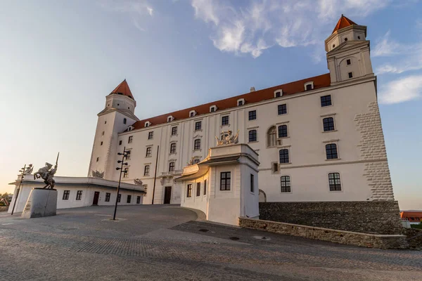 Vista Del Castillo Bratislava Eslovaquia — Foto de Stock