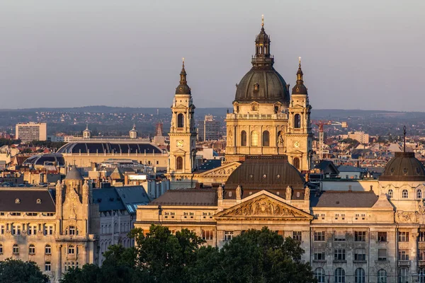 Vista Basílica San Esteban Budapest Hungría — Foto de Stock
