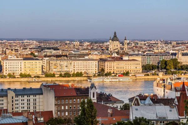 Blick Auf Die Stadt Von Der Budaer Burg Budapest Ungarn — Stockfoto