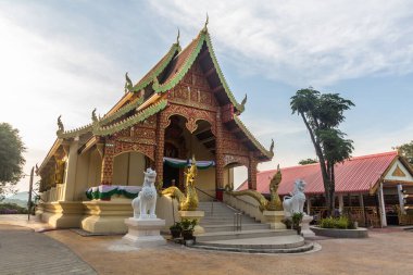 Wat Phra, Doi Chom Tanga Tapınağı Chiang Rai, Tayland