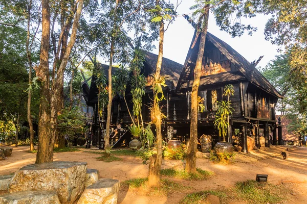 Edificios Del Museo Presa Baan Casa Negra Provincia Chiang Rai — Foto de Stock