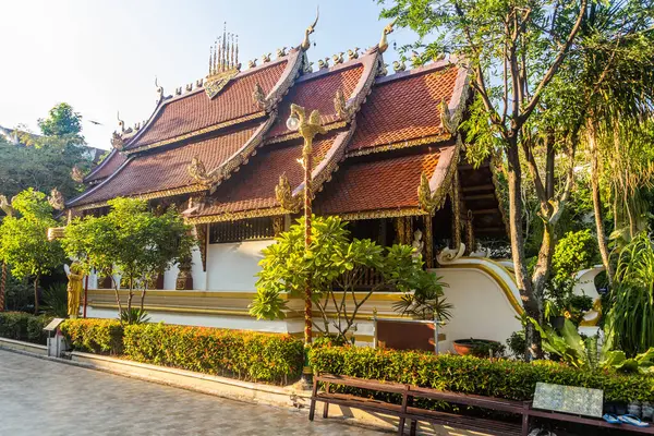 Wat Phra Singh Chrám Chiang Rai Thajsko — Stock fotografie