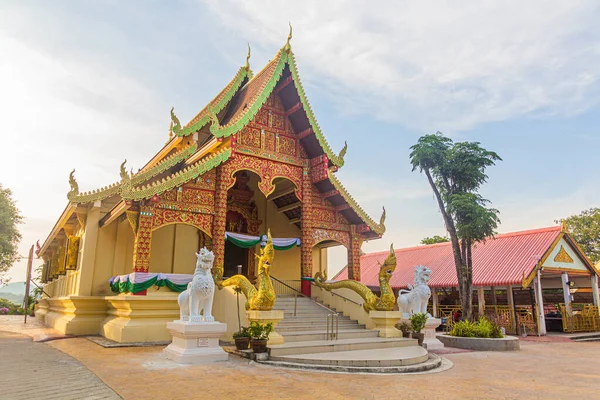 Wat Phra Doi Chom Tanga Tapınağı Chiang Rai Tayland — Stok fotoğraf