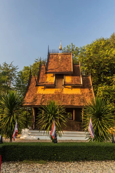 Chrám Muzeu Přehrady Baan Černý Dům Provincii Chiang Rai Thajsko — Stock fotografie