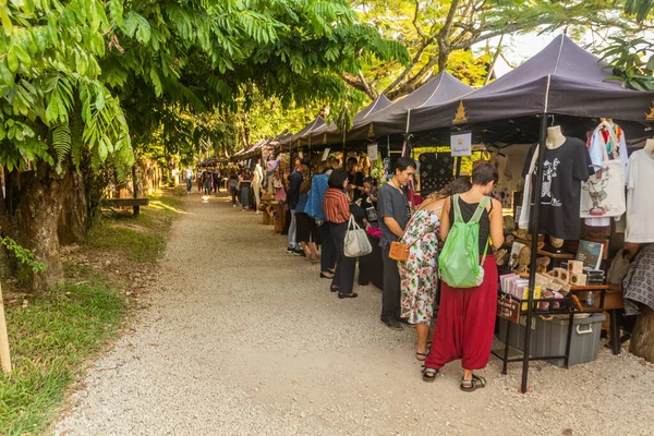 Chiang Rai Tajlandia Listopad 2019 Stoiska Muzeum Zapory Baan Czarny — Zdjęcie stockowe