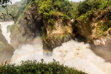 Victoria Nil Nehri, Uganda 'daki Murchison Şelalesi manzarası