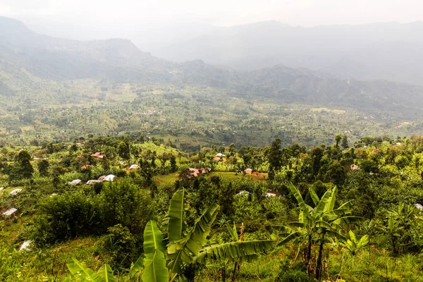 Ländliche Landschaft Der Nähe Des Mount Elgon Uganda — Stockfoto