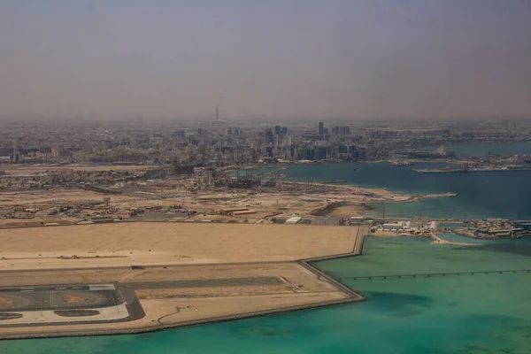Veduta Aerea Doha Qatar — Foto Stock