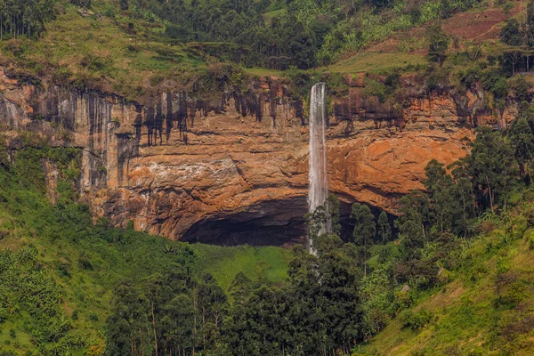 Utsikt Över Sipi Fall Uganda — Stockfoto