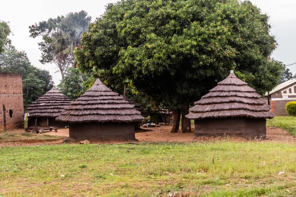 乌干达Pakwach镇的圆棚屋 — 图库照片