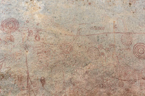 Ancient Rock Paintings Nyero Uganda — Stock Photo, Image