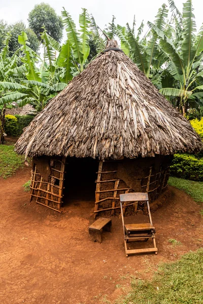 Klein Huis Sipi Dorp Oeganda — Stockfoto