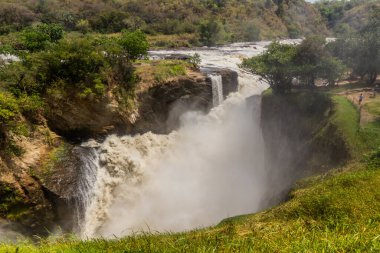 Victoria Nil Nehri, Uganda 'daki Murchison Şelalesi manzarası