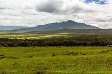 Kenya 'daki Cehennem Kapısı Ulusal Parkı' nın manzarası