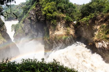 Victoria Nil Nehri, Uganda 'daki Murchison Şelalesi manzarası