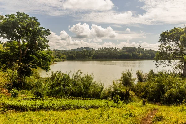 Nyabikere See Der Nähe Von Fort Portal Uganda — Stockfoto