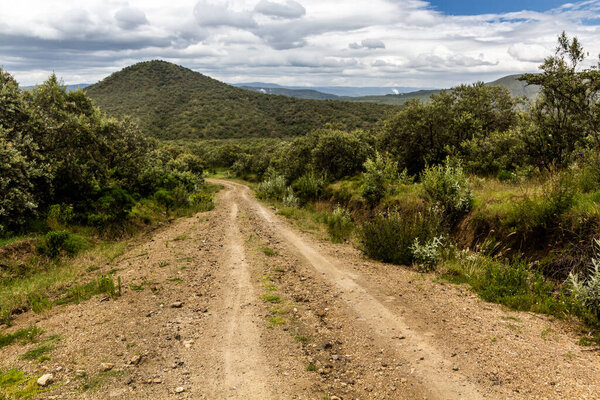 Трак в национальном парке Хелл-Гейт, Кения