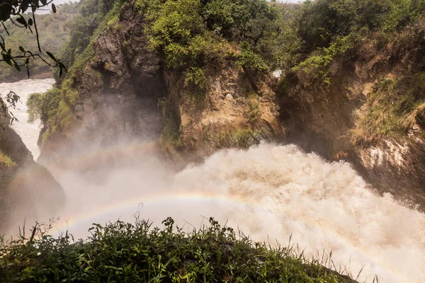 stock image View of Murchison Falls on the Victoria Nile river, Uganda