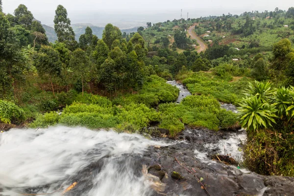 Vista Las Cataratas Sipi Uganda — Foto de Stock