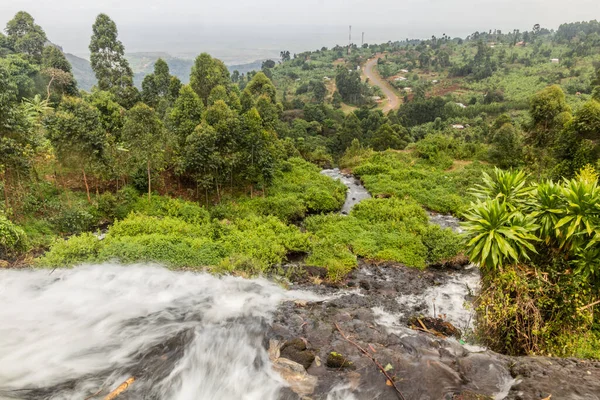 Vista Las Cataratas Sipi Uganda — Foto de Stock