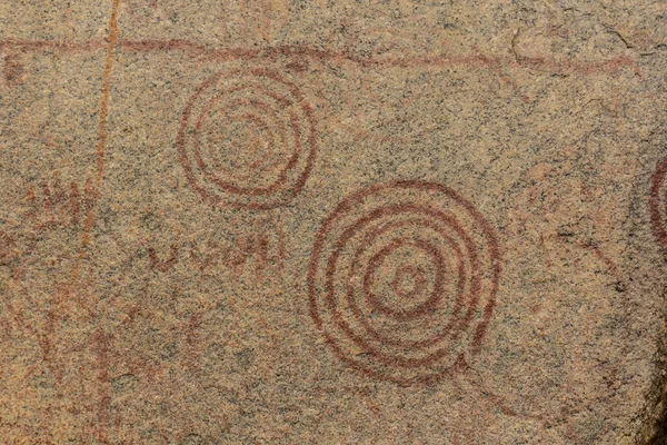 Αρχαίες Βραχογραφίες Στο Nyero Ουγκάντα — Φωτογραφία Αρχείου