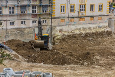 GARMISCH-PARTENKIRCHEN, GERMANY - 5 Eylül 2019: Garmisch-Partenkirchen, Bavyera Eyaleti, Almanya.