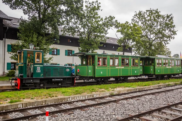Prien Deutschland September 2019 Meterspurbahn Prien Chiemsee Bayern — Stockfoto