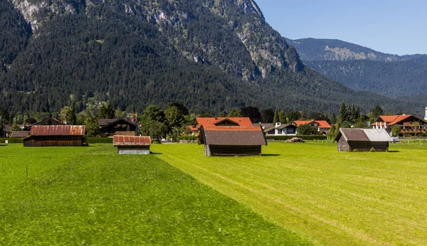 View Garmisch Partenkirchen Bayern Germany — Foto de Stock