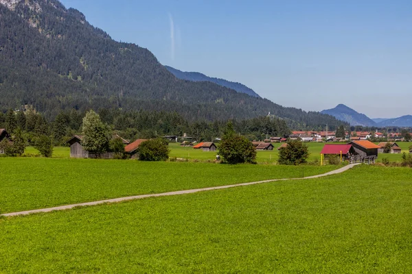 Vista Del Valle Loisach Alemania —  Fotos de Stock