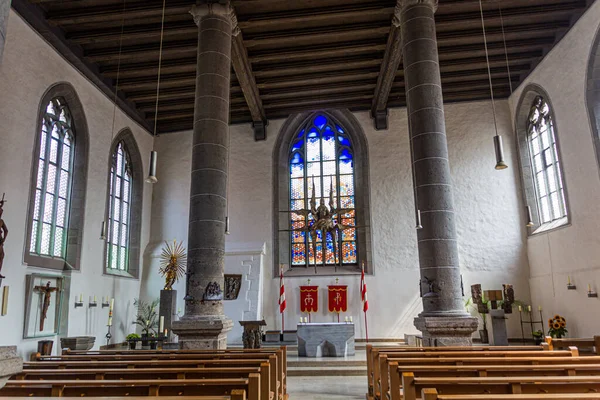 ドイツ ローテンブルク 2019年8月29日 ドイツ バイエルン州 ローテンブルクの聖ヨハニス教会 — ストック写真