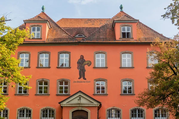 Dinkelsbuhl Německo 2019 Starý Dům Dinkelsbuhlu Stát Bavorsko Německo — Stock fotografie