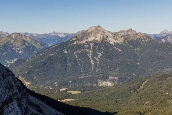 Montañas Upsspitze Danieal Los Alpes Austria — Foto de Stock