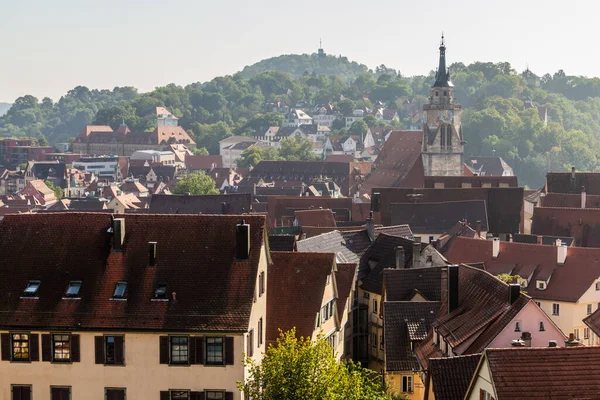 Utsikt Över Tubingens Gamla Stad Tyskland — Stockfoto