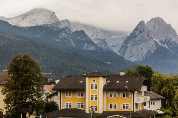 Montagne Sopra Garmisch Partenkirchen Baviera Germania — Foto Stock