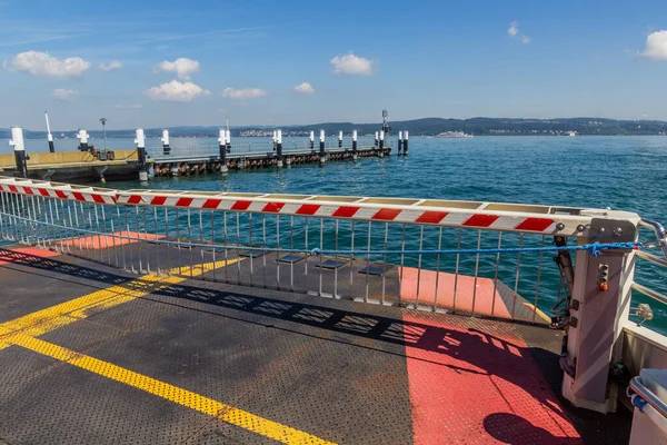Ferry Deck Konstanz Constance Lake Constance Baden Wurttemberg State Germany — Stock Photo, Image