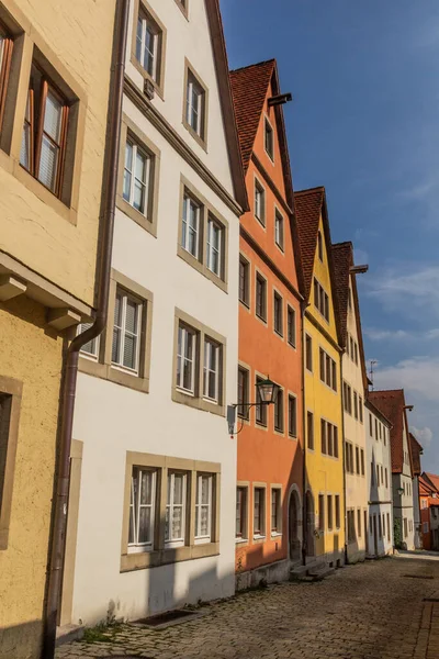 Rothenburg Der Tauber Deki Eski Evler Bavyera Eyaleti Almanya — Stok fotoğraf