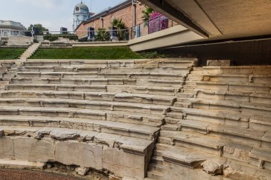 Antik Filistin Stadyumu, Bulgaristan 'ın modern Filibe kenti altında harabe haline geldi