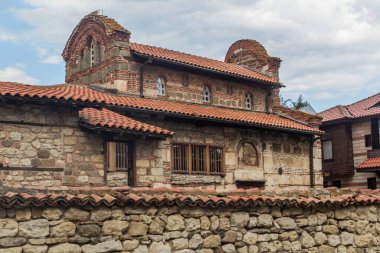 Bulgaristan 'ın Nesebar kentindeki Sveti Stefan kilisesi