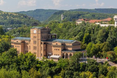 VELIKO TARNOVO, BULGARIA - 26 Temmuz 2019: Bulgaristan 'ın Veliko Tarnovo kentindeki Devlet Sanat Galerisi Boris Denev