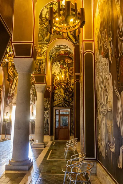 Veliko Tarnovo Bułgaria Lipiec 2019 Wnętrze Katedry Wniebowstąpienia Pańskiego Twierdzy — Zdjęcie stockowe