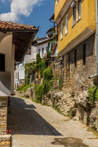 Ulica Miejscowości Veliko Tarnovo Bułgaria — Zdjęcie stockowe
