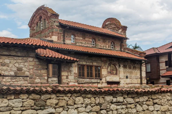 Igreja Sveti Stefan Nesebar Bulgária — Fotografia de Stock
