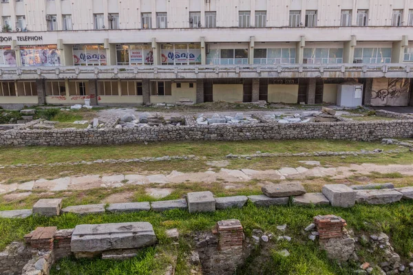 Plovdiv Bulgaria July 2019 Roman Ruins Plovdiv Bulgaria — 图库照片