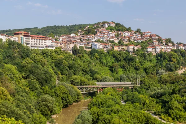 Uitzicht Stad Veliko Tarnovo Bulgarije — Stockfoto